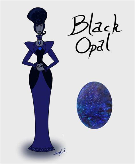 Gemsona Opal Adopts Black Opal Barkingdragonart By Mistressofthevoid On Deviantart