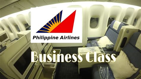 Philippine Airlines Flight Pr Business Class Boeing Er Twin
