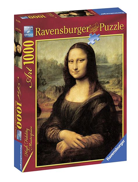 Ravensburger Mona Lisa 1000 Piece Jigsaw Puzzle Toptoy