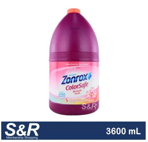 Zonrox Bleach Colorsafe Blossom Fresh 3600ml Lazada Ph