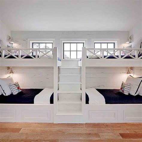 24 Modern Lake House Bedroom Ideas Bunk Beds Built In Bunk Bed Rooms