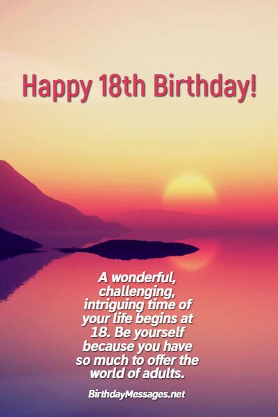 18th Birthday Wishes And Quotes Birthday Messages For 18 Year Olds 2022