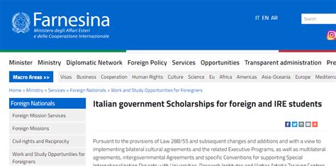 G a dang scholarship 2017 with 20 over years of significant transformation and growth, gadang is recognized as one of the leading eng. Italian Government Scholarships for Foreign and IRE ...