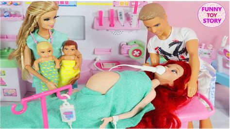 Barbie Doctor Doll Hospital Toy لعبة مستشفى الدمية باربي Youtube