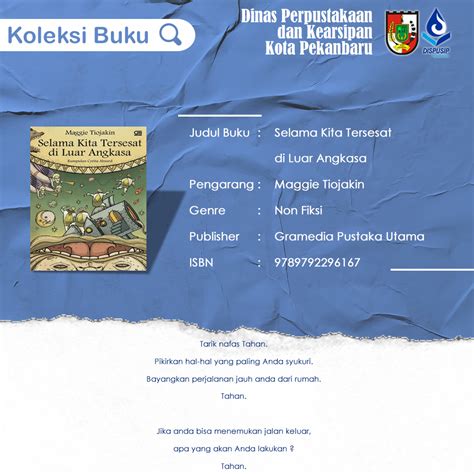 Sinopsis buku (mac 2015) these. Sinopsis Buku Selama Kita Tersesat di Luar Angkasa