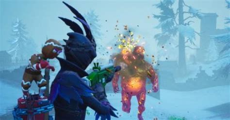 Fortnite Destroy Golden Ice Brutes Ice Storm Challenge Gamewith