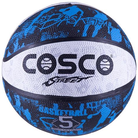 Synthetic Leather Blue And White Cosco Street Basketball At Rs 520 In