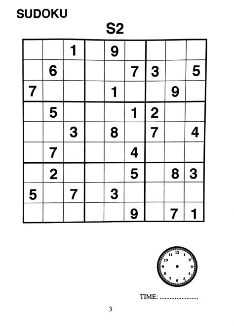 Brain Twister Sudoku General