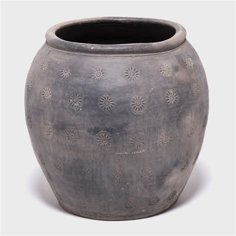 Unglazed Stamped Clay Jar Browse Or Buy At Pagoda Red