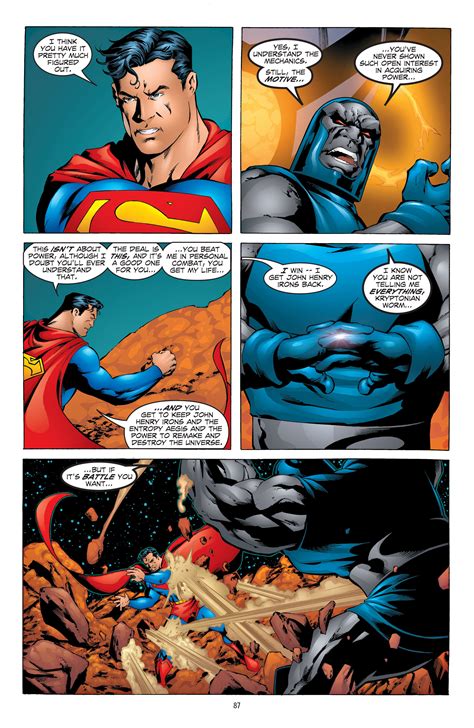 Read Online Superman Vs Darkseid Comic Issue Tpb