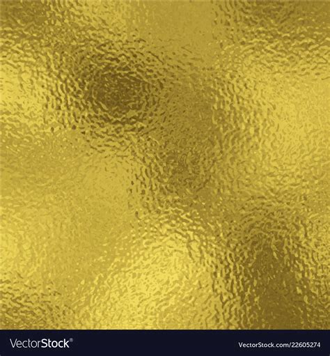 Gold Foil Background Royalty Free Vector Image