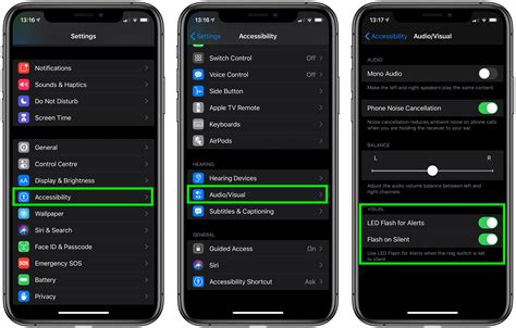 Iphone 8 or earlier/ipad running ios 11 or earlier: How to Enable LED Flash Notifications on iPhone and iPad ...