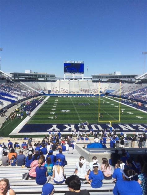 Photos At Kroger Field That Are Behind An Endzone