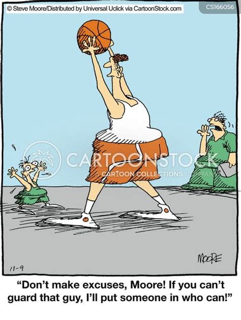 Basket Ball Cartoons And Comics Funny Pictures From Cartoonstock