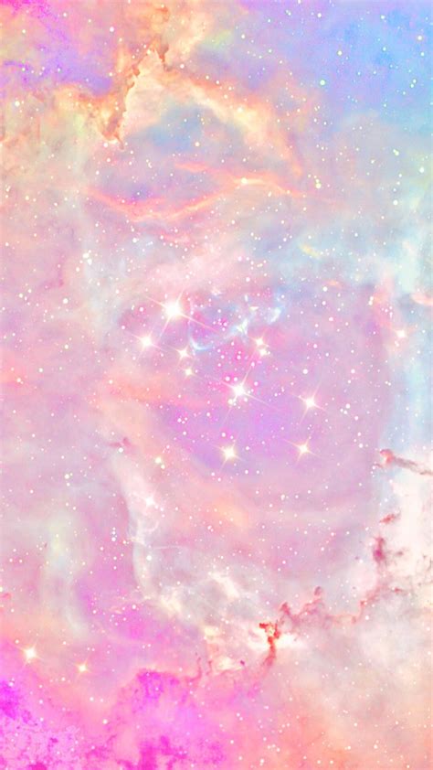 Pastel Galaxy Aesthetic Pink Sunset Wallpaper Download