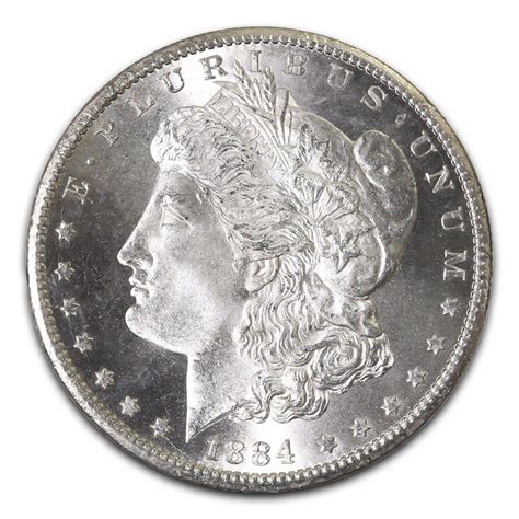 Morgan Silver Dollar Uncirculated 1884 | Golden Eagle Coins