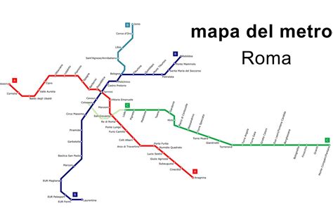 Arriba 87 Imagen Metro Roma Italia Mapa Expoproveedorindustrialmx