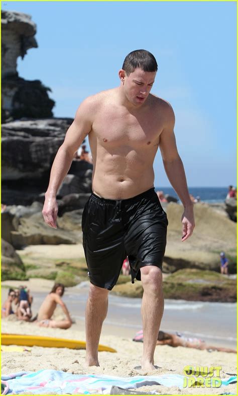 Channing Tatum Shirtless At The Beach Photo 2630581 Channing Tatum