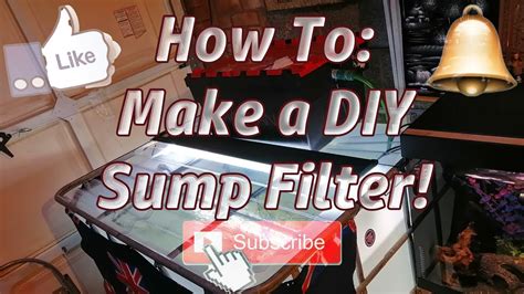 Diy aquarium sump filters completed | the king of diy. My DIY Sump Filter! - YouTube