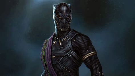 Black Panther Concept Art Shows Amazing King Tchaka Design Marvel