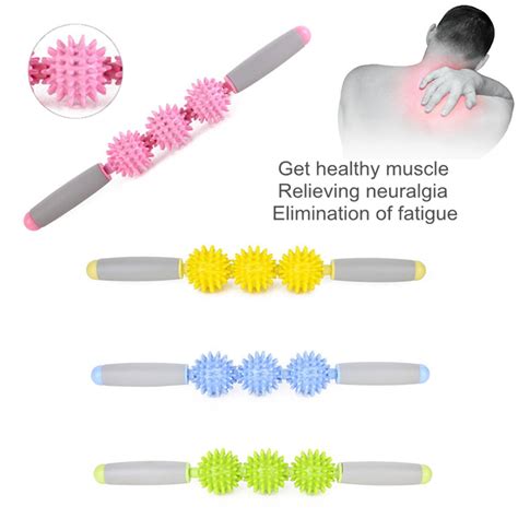 Muscle Roller Massage For Relief Muscle Soreness Trigger Point Body Massage Stick Pressure