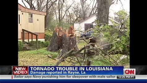 Cleanup Work Continues In Louisiana City After Tornado