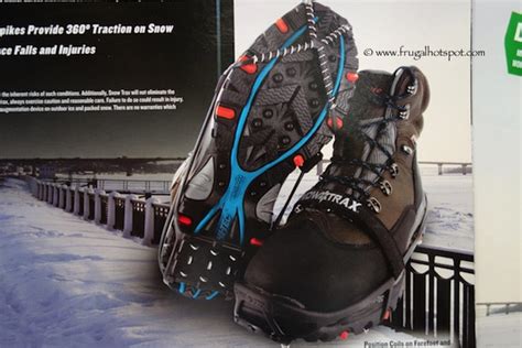 Costco Deal Snow Trax Winter Traction Device For Footwear 2 Pack