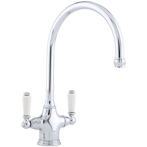 perrin rowe tap mixer phoenician kitchen lever sink chrome taps dual pressure low