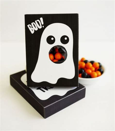 Candies Ghosts Boxes Halloween Ideas Diy Halloween Halloween Games