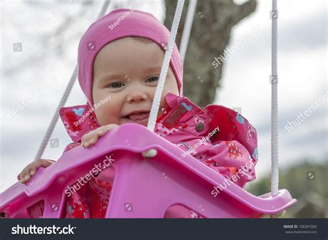 Happy Little Girl Swing Stock Photo 106341020 Shutterstock