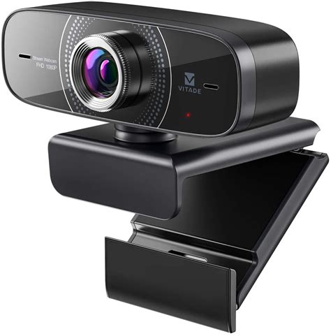 Webcam 1080P with Microphone HD Web Cam, Vitade 826M USB Computer Web Camera Video Cam for ...