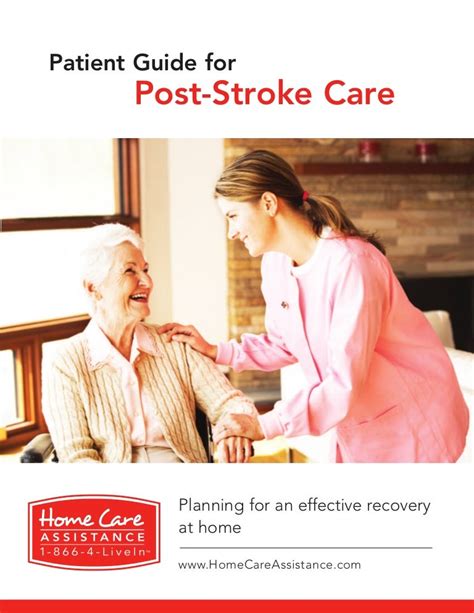 Patient Guide For Post Stroke Care