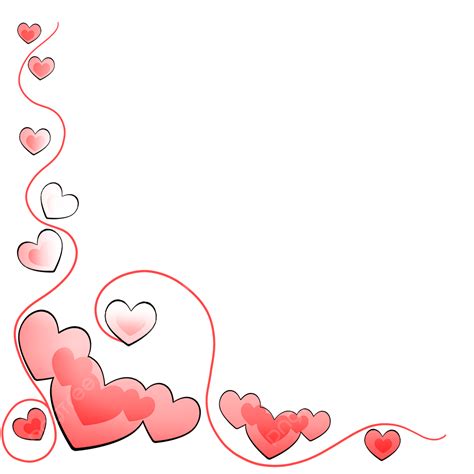 Valentine Day Love White Transparent Valentines Day Red Heart Love