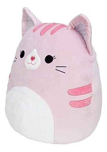 Squishmallow Large 16 Laura The Pink Cat Peluche Oficial Cuotas Sin