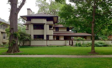 Frank Lloyd Wrights Prairie Style House Modern Homes Portland