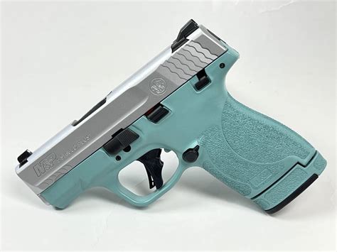 Diamond Blue And Stainless Smith And Wesson Shield Plus 9mm Tz Armory
