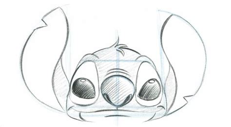 Stitch Learn To Draw Sketch The Disney Blog