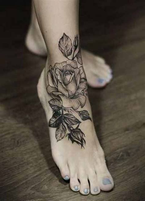 Flower Tattoos For Feet Designs Best Flower Site