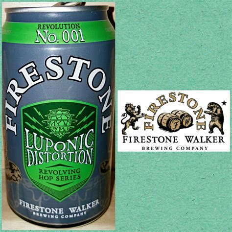 843 Luponic Distortion Ipa • Firestone Walker Brewing • Paso Robles Ca Cheap Beer Craft