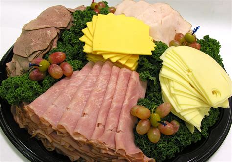 Meat Cheese Trays Large Serves 25 30 People Miller S Food Market