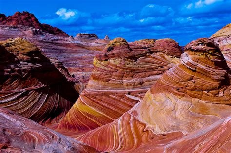 The Wave A 190 Million Year Old Jurassic Age Navajo Sandstone Rock