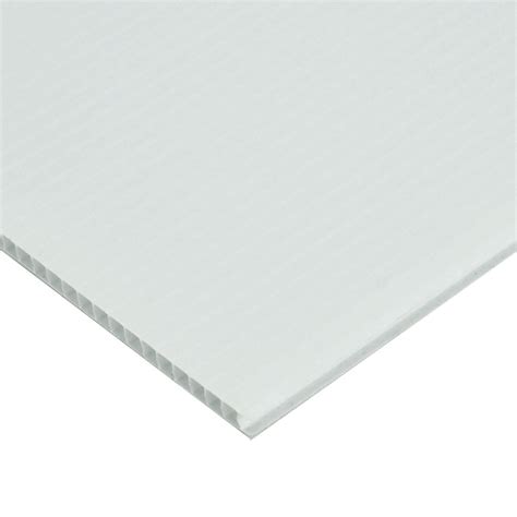 Corrugated Plastic Sheets 48 X 96 White For 6011 Online The