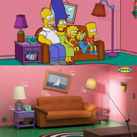 Ikea Recreates Iconic TV Living Rooms From The Simpsons Friends And