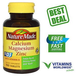 Consumer lab has good reviews of many supplements: Nature Made, Calcium Magnesium Zinc, Vitamin D, Nerve ...