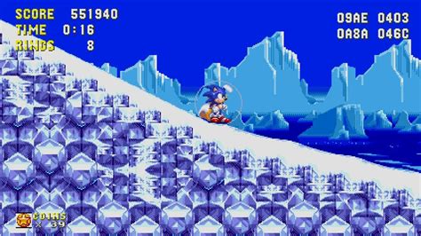 Sonic The Hedgehog 3 Ice Cap Zone Act 1 And 2 Youtube