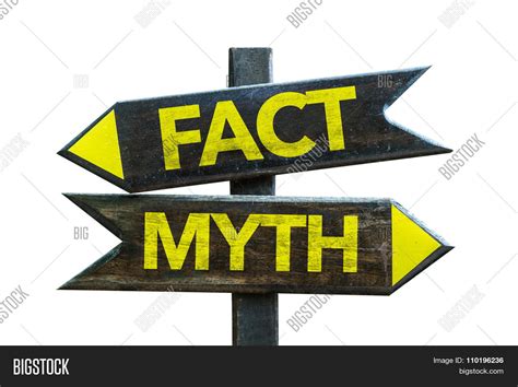 Fact Myth Signpost Image And Photo Free Trial Bigstock