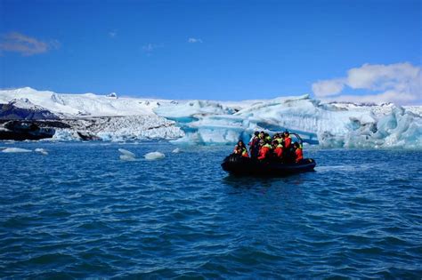 Zodiac Boat Tour On Jokulsarlon Glacier Lagoon Guide To