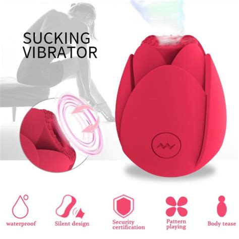 Powerful Vaginal Sucking Vibrator Lotus Flower Clitoral Stimulate Nipple Massage Sex Toys