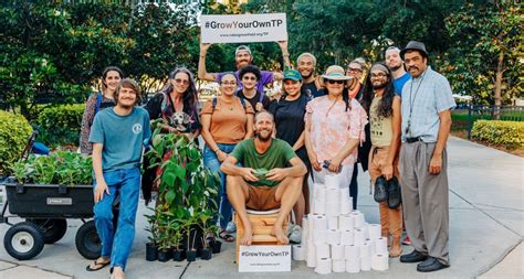 Grow Your Own Toilet Paper Initiative Robin Greenfield