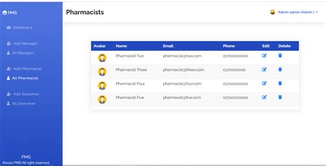 Pharmacy Management System In Php With Source Code Source Code Projects